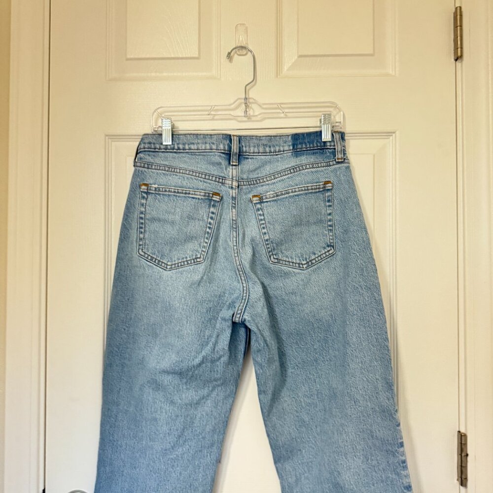 ABERCROMBIE & FITCH The Baggy low Rise Denim Jeans Curve Love Size 27 - Picture 3 of 8